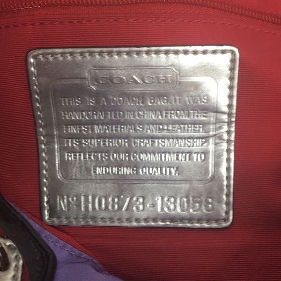 Coach Madison Girl Tote Style no. 13056! - Picture 9 of 10